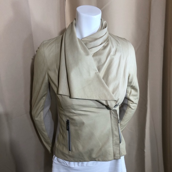 🔥Vince🔥 Paper Leather Drape Jacket!!!!! - Picture 11 of 16